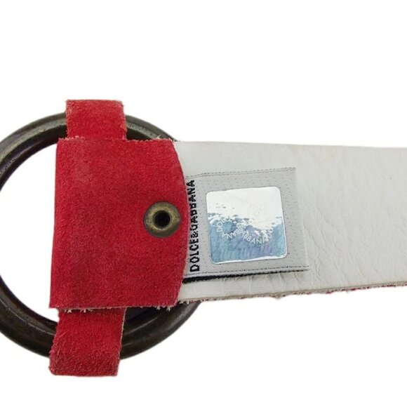 DOLCE&GABBANA belt Red Blue White Women Authentic secondhand main image 8